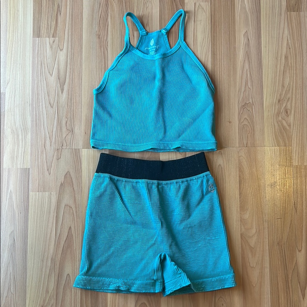 FP Movement Happiness Runs Tank and Shorts Set